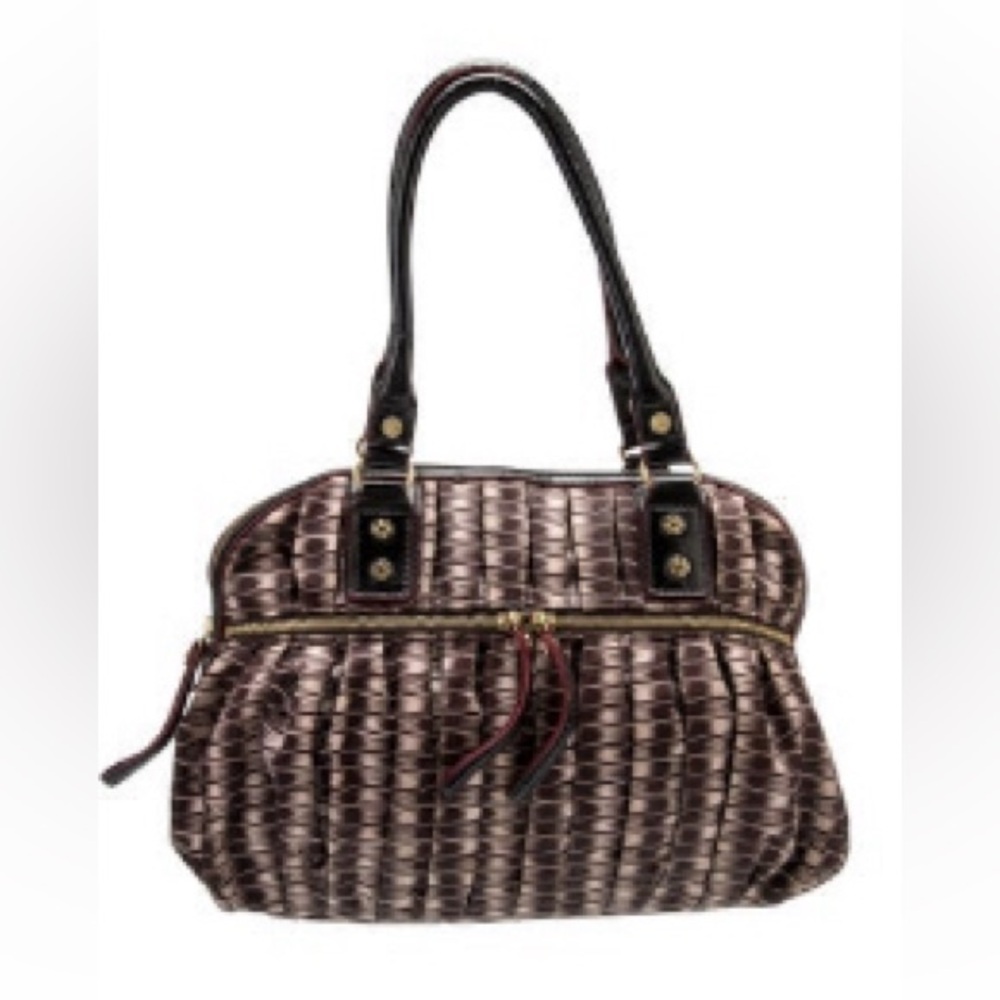 MZ Wallace Iconic Bedford Bea Print Medium Satchel Bag